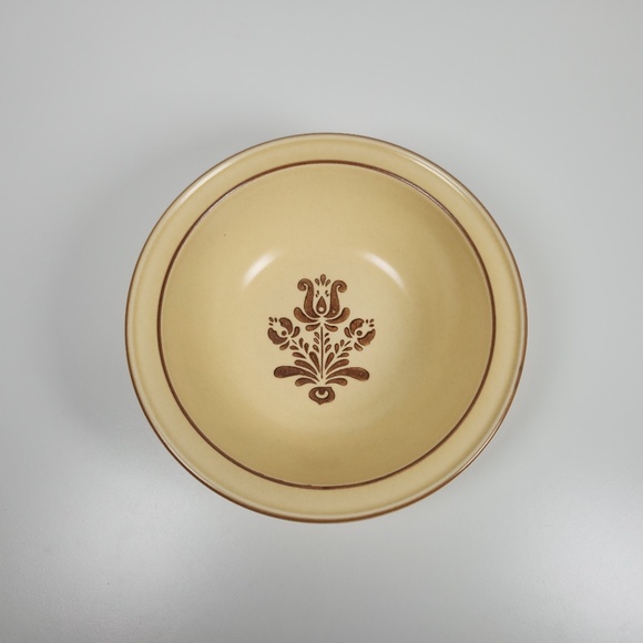 Vintage Pfaltzgraff Village Round 8" Serving Bowl- Stoneware Mixing Bowl- Boho - Picture 1 of 7